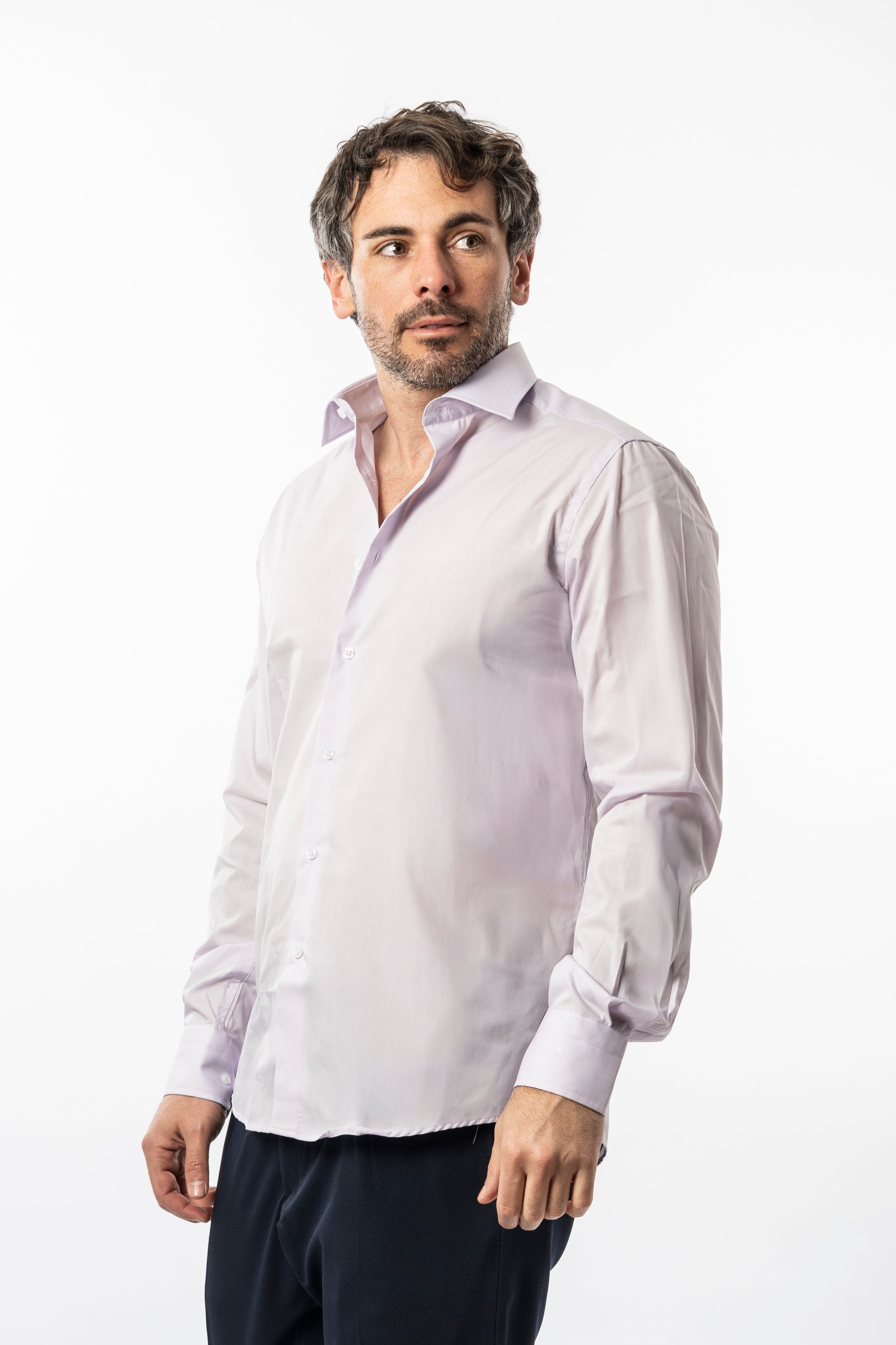 Camicia alibi - Glicine